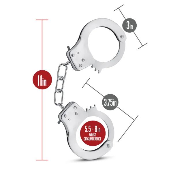Temptasia Cuffs - Silver