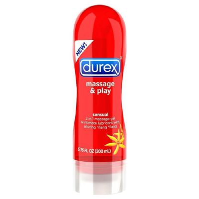 Durex Massage amp Play Intensify 2 in1 Ylang Ylang Water Based Lube 6 7oz