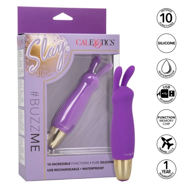 Slay Buzz Me Mini Rabbit Clitoral Massager — image 8 of 8