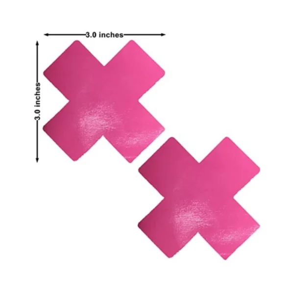 Neva Nude Pasty X Factor Wet Vinyl Pink