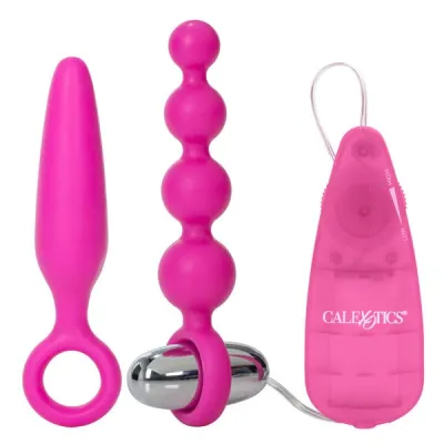 Booty Call Vibro Butt Plug and Vibrator Kit