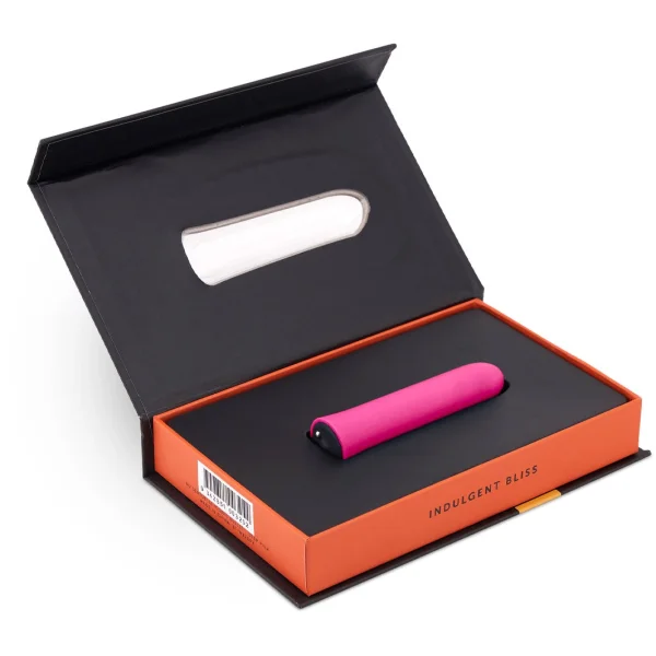 Iconic 20 Function Rechargeable Silicone Waterproof Bullet Vibrator By Nu Sensuelle - Deep Pink