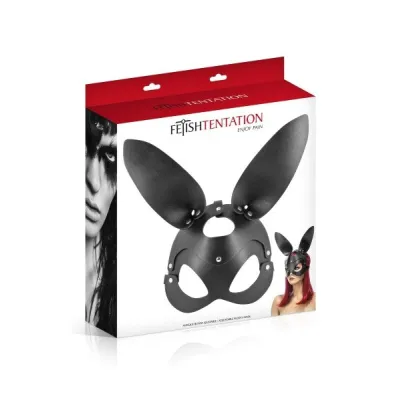 Fetish Tentation Adjustable Faux Leather Bunny Mask