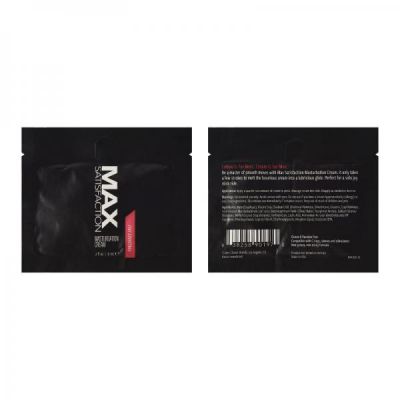 Max Satisfaction Masturbation Cream Foil 6 Ml 24 Pcs polybag