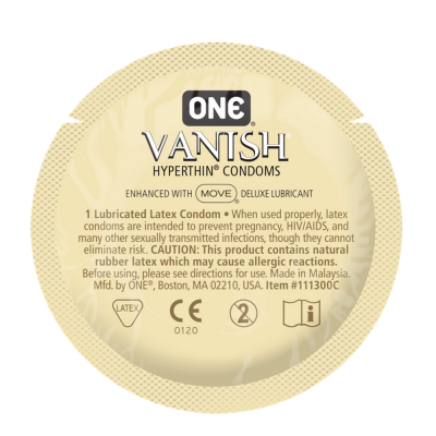 ONE Vanish Hyper Thin Condoms 36 Pack