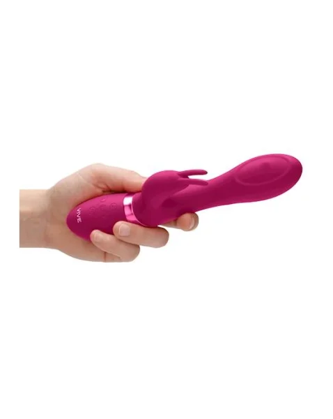Mira - Spinning G-spot Rabbit  - Pink - 8 Inch