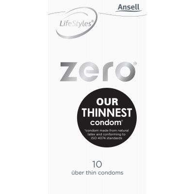 LifeStyles Zero Thin Condoms x10