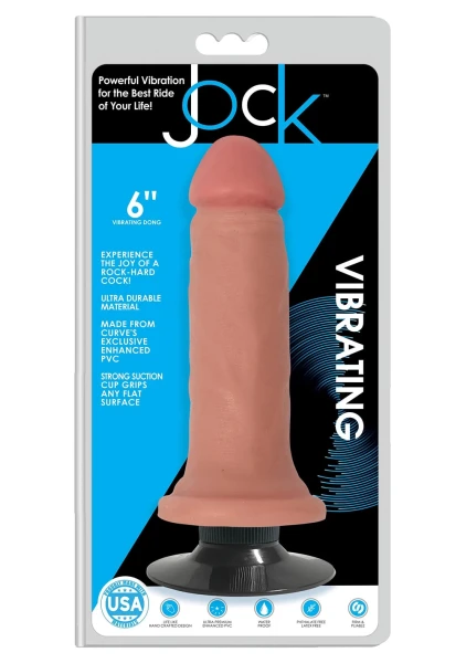 Jock 6" Vibrating Dong No Balls — image 12 of 12