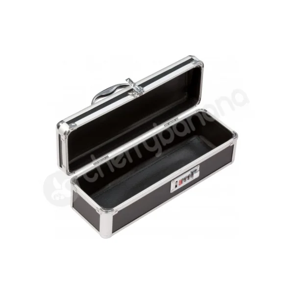 Lockable Medium Sex Toy Chest Box Black