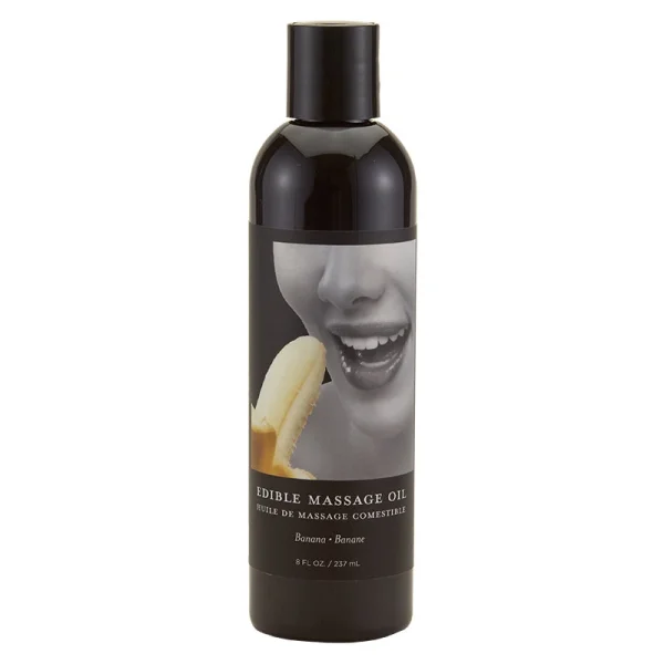 Earthly Body Edible Massage Oil 8oz