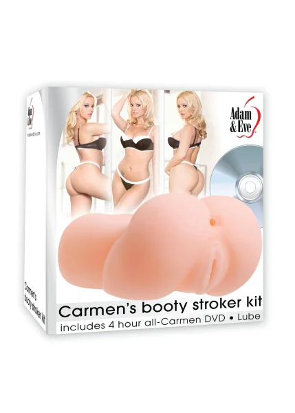 Adam and Eve Carmen's Booty Stroker Kit