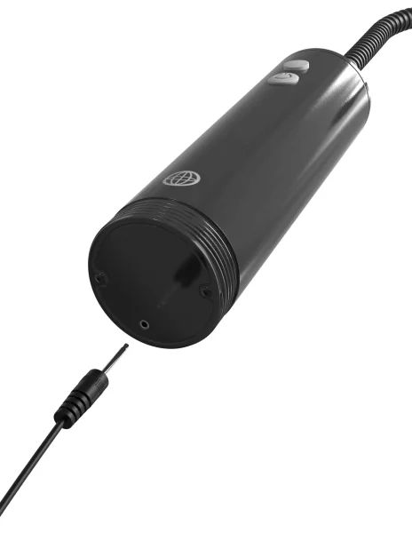 Pump Worx Beginners Rechargeable Auto Vac Kit -  Smoke - Black