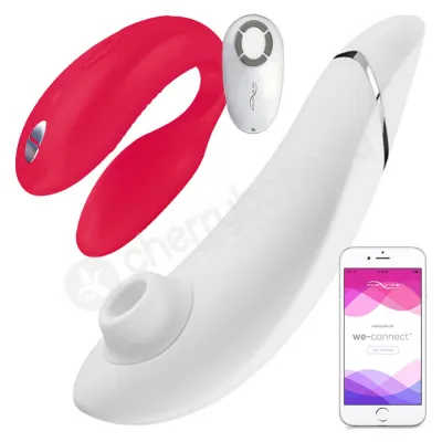 Tease Please Womanizer Premium and We Vibe Sync Pleasure Collection