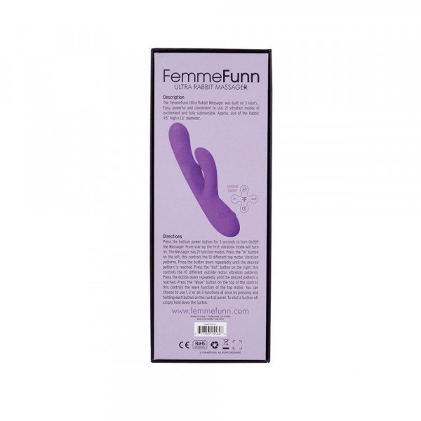 Femme Funn Ultra Rabbit Vibrator - Purple