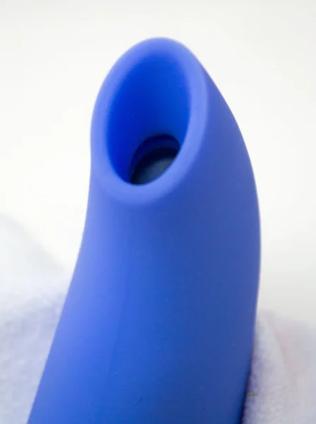 AER Silicone Rechargeable Waterproof Pressure Wave Suction Toy By Dame - Periwinkle