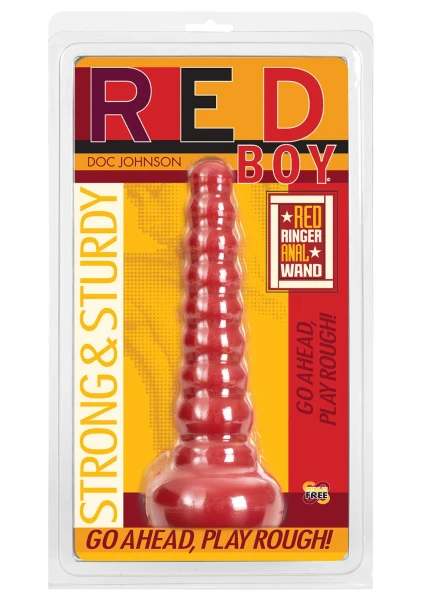 Red Boy Anal Wand Butt Plug — image 5 of 5