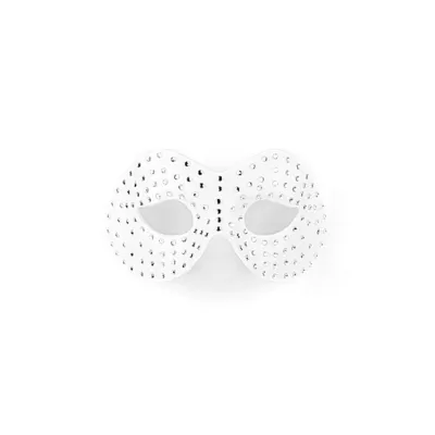 Diamond Moulded Mask White