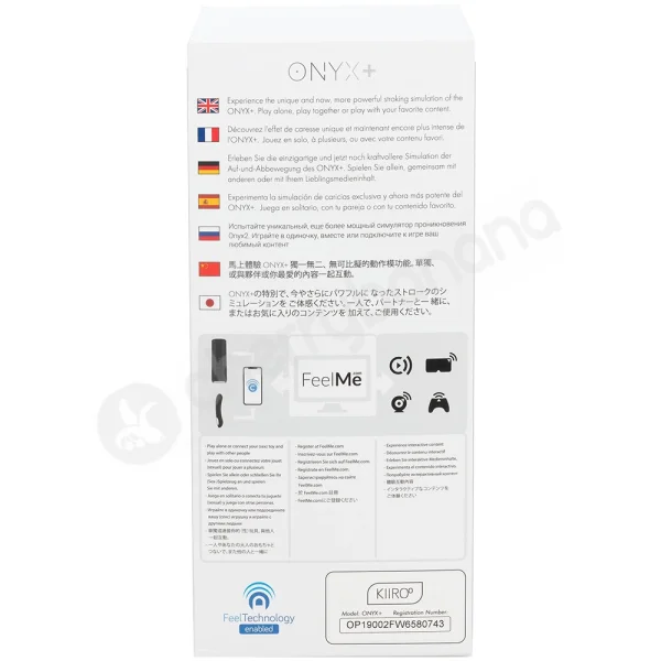Kiiroo Onyx+ Interactive Automatic Male Masturbator