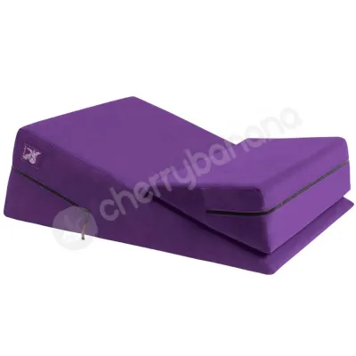 Liberator Purple Sex Wedge Ramp Combo With Removable Washable Covers