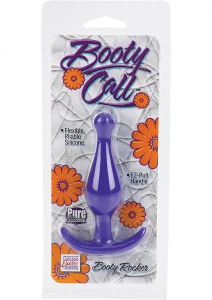 Booty Call Booty Rocker Silicone Anal Plug Purple — image 4 of 4