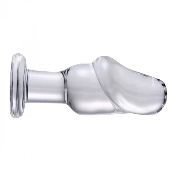 Asvini Glass Penis Shaped Anal Plug by Trinity Vibes — image 3 of 5