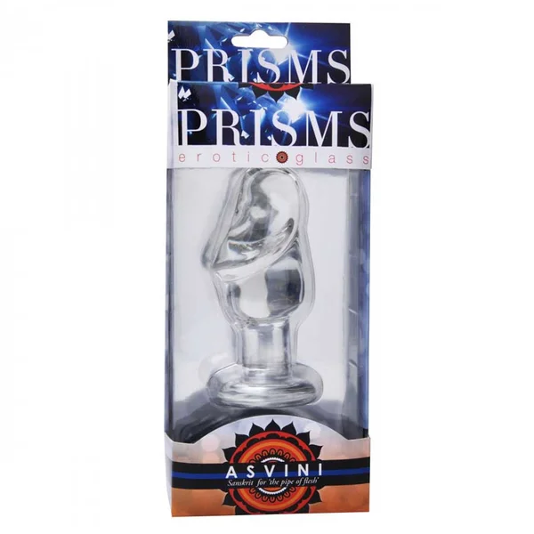 Asvini Glass Penis Shaped Anal Plug by Trinity Vibes — image 5 of 5