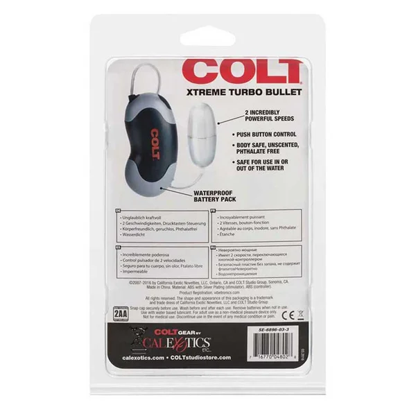 Colt Xtreme Turbo Vibrating Bullet by Cal Exotics — image 11 of 12