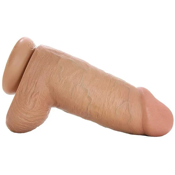 King Cock Chubby 9 Inch Dildo | Massive Suction Cup Dildo for Anal — image 6 of 11