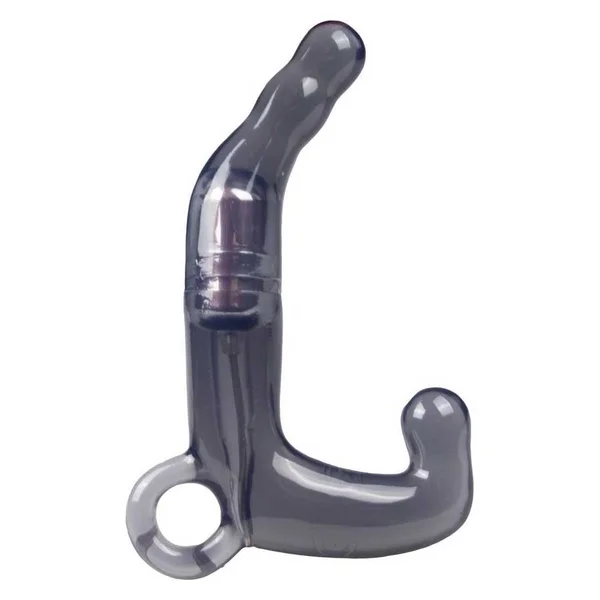 Men's Charcoal Pleasure Wand Vibrating Prostate Massager by Doc Johnson — image 2 of 9