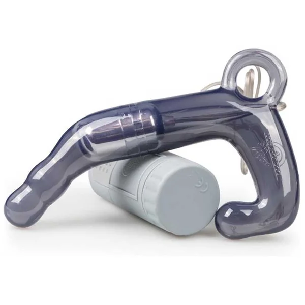 Men's Charcoal Pleasure Wand Vibrating Prostate Massager by Doc Johnson — image 4 of 9