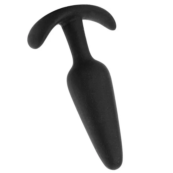 Mood Naughty Black Silicone Butt Plug by Doc Johnson (S,M,L, & XL) — image 5 of 6