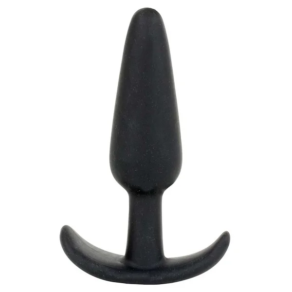 Mood Naughty Black Silicone Butt Plug by Doc Johnson (S,M,L, & XL) — image 2 of 6