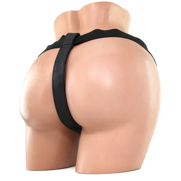 Realistic - 8 Inch - Strap-On - Black