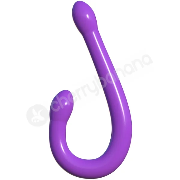 Classix Double Whammy Purple Double Ended Dildo