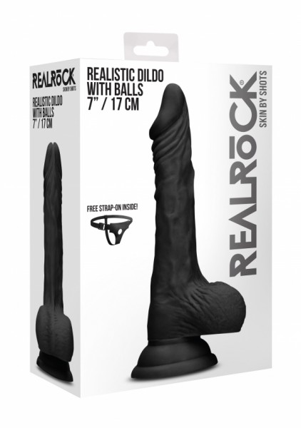 7'' Realistic Cock + Balls