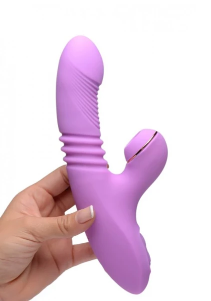 Shegasm Pro Thrusting Suction Rabbit