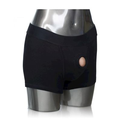 Packer Gear Boxer Brief Harness Black L xl
