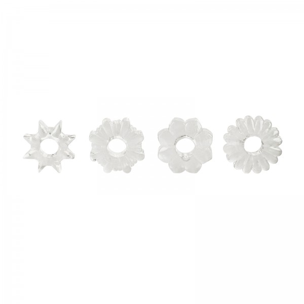 Essentials Cock Rings x4