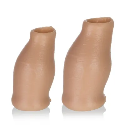 Hood Moreskin Silicone Faux Foreskin Light Tone Medium large