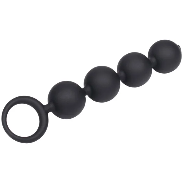 Bondara String Bean Silicone Anal Beads - 6 Inch
