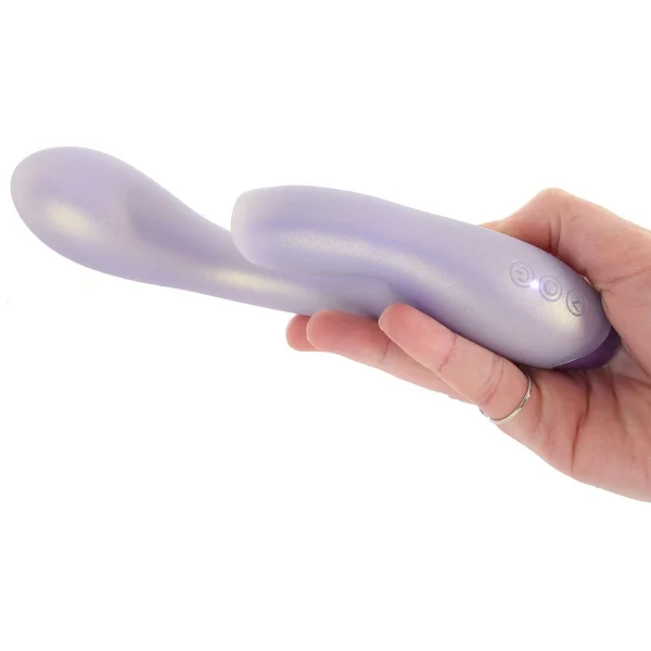 G-Love G-Kiss Silicone Rechargeable Waterproof Dual Stimulation Vibrator By CalExotics