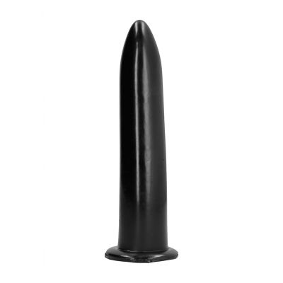 All Black 20 cm Jewel Butt Plug