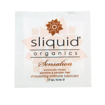 Sliquid Organics Sensation 200 Count Case 17 Oz 5ml Foils