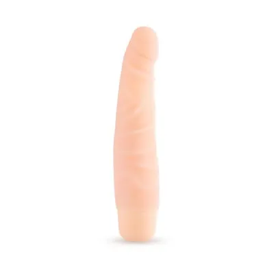 Silicone Willy s Slim 6 5 inches Vibrating Dildo Beige