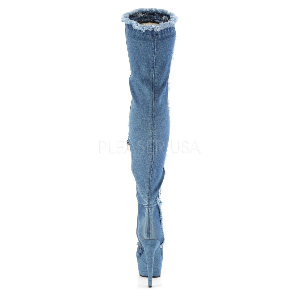 6 inches Heel, 1 3/4 inches PF Thigh High Boot, Side Zip — image 4 of 8