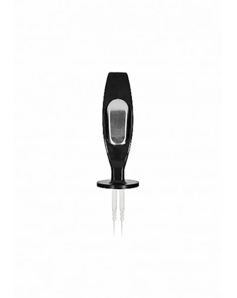 E-stim Butt Plug - Black - 3 Inch