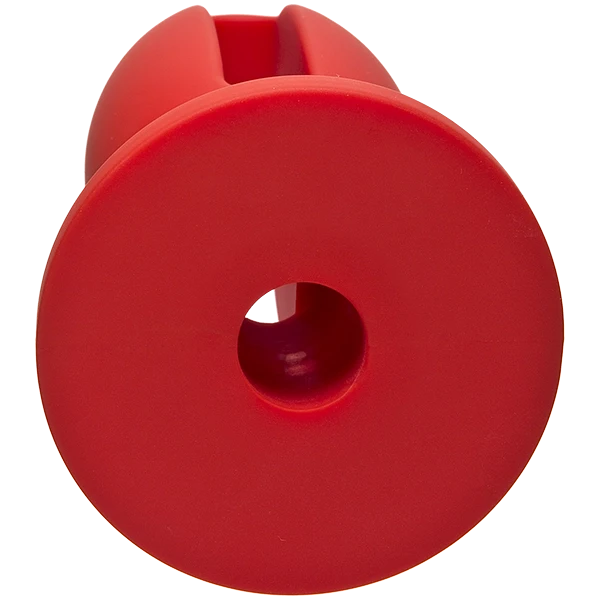 Kink Wet Works 4 inch Silicone Lube Luge Plug - Red