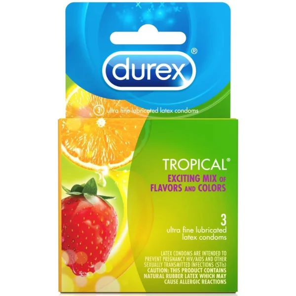Durex Tropical Flavored Condoms | 12-Pack — image 6 of 8