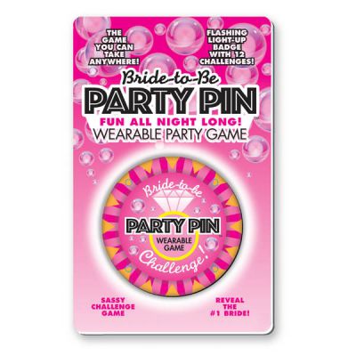 Bride To Be Party Pin Game