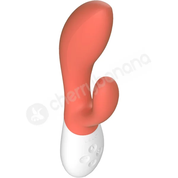 Lelo Ina 3 Coral 10 Function Powerful Rabbit Vibrator